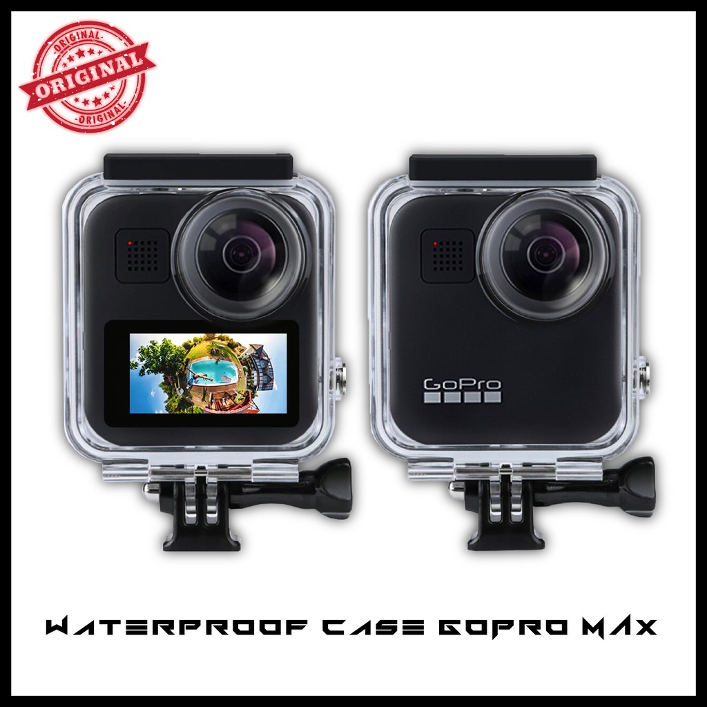 Readystock 45m Gopro Hero Max Waterproof Housing Case Diving Protective Housing Shell For Gopro Hero Max Shopee Malaysia