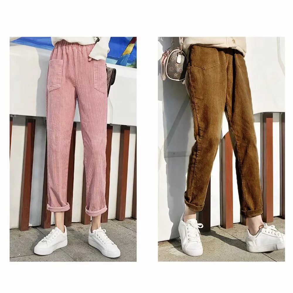 baggy corduroy trousers