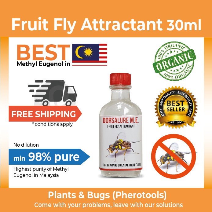 Oriental Fruit Fly Pheromone Attractant for Trapping (Methyl Eugenol