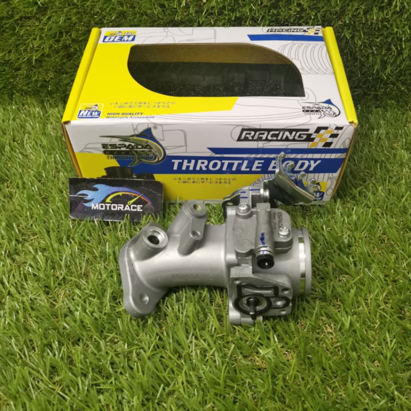 ESPADA RACING THROTTLE BODY WITH INLET PIPE SRL115 FI V2 YAMAHA LAGENDA