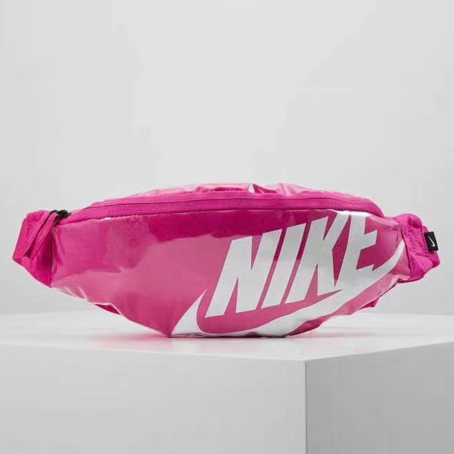 nike pink belt bag