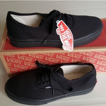 vans vulcanized black