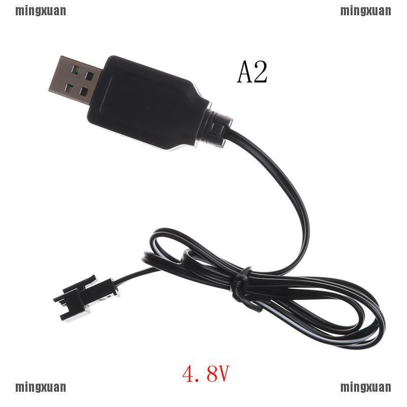 DC 3.6V7.2V RC Battery Pack USB Charger Adapter For Remote Control Car
