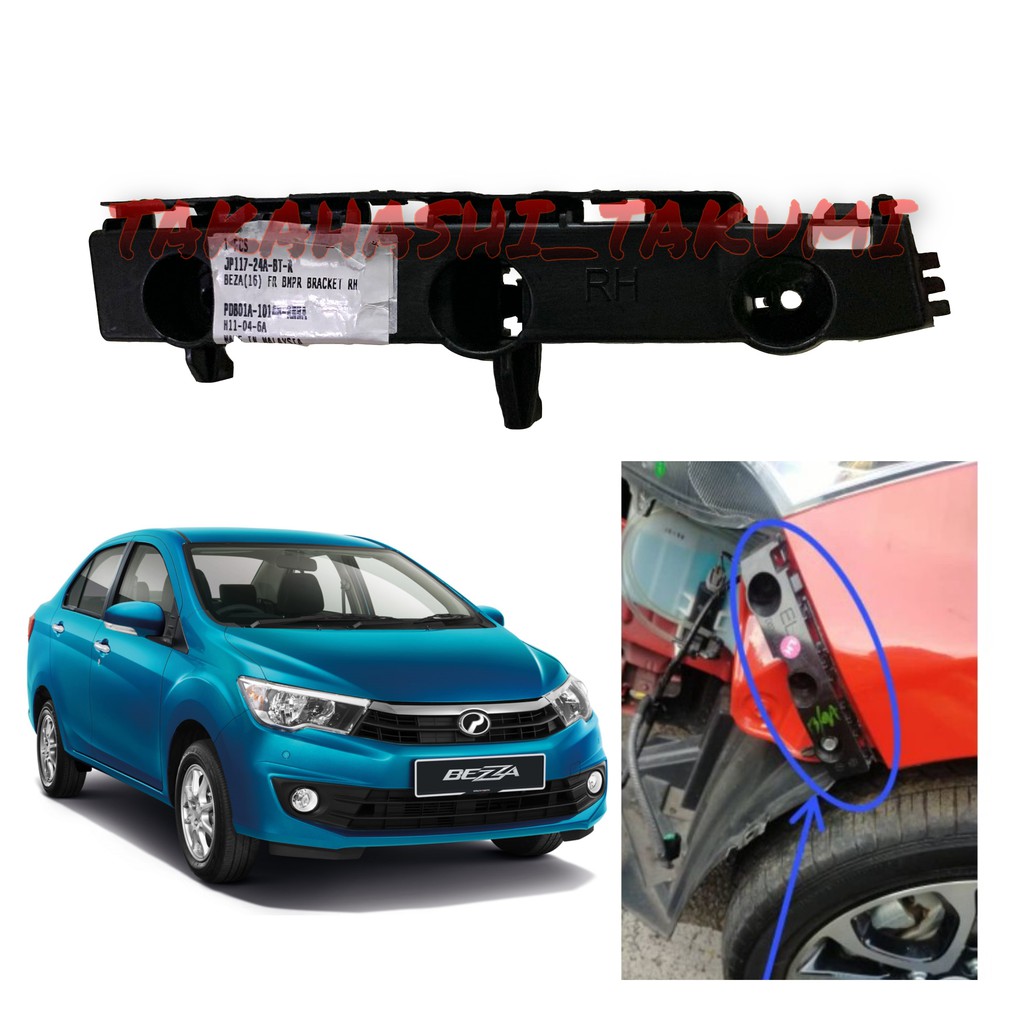 Perodua Bezza 2016 Old PreFacelift Lama RH Kanan Right Driver Front