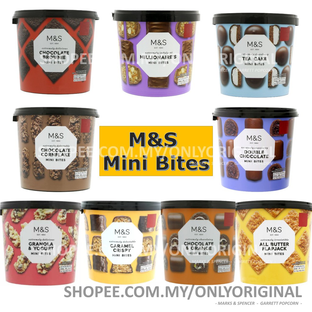 Marks Spencer Mini Bites M S 英国玛莎巧克力 Shopee Malaysia