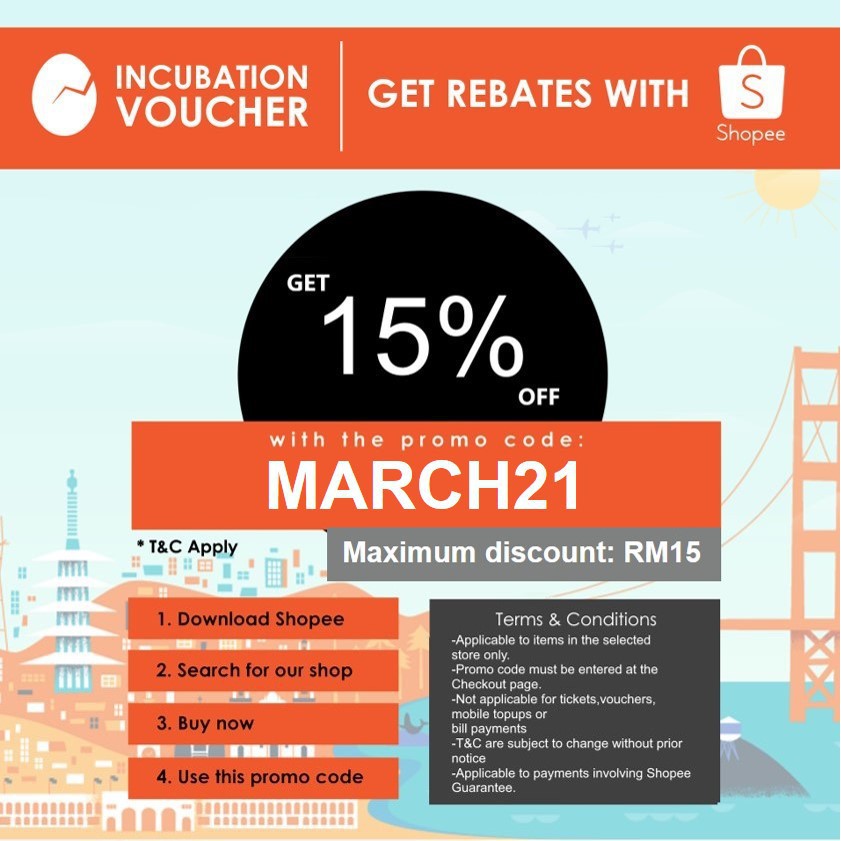 PROMO CODE - 15% OFF (discount / voucher code) | Shopee ...