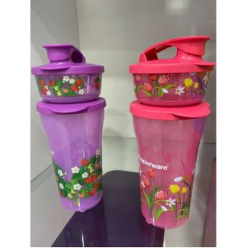 Tupperware Quench And Snack Set Bekas Air dan Bekal Comel