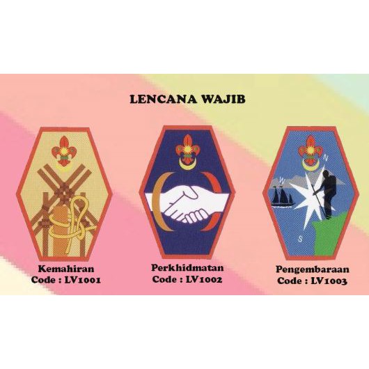 Lencana Wajib Pengakap Kelana Shopee Malaysia