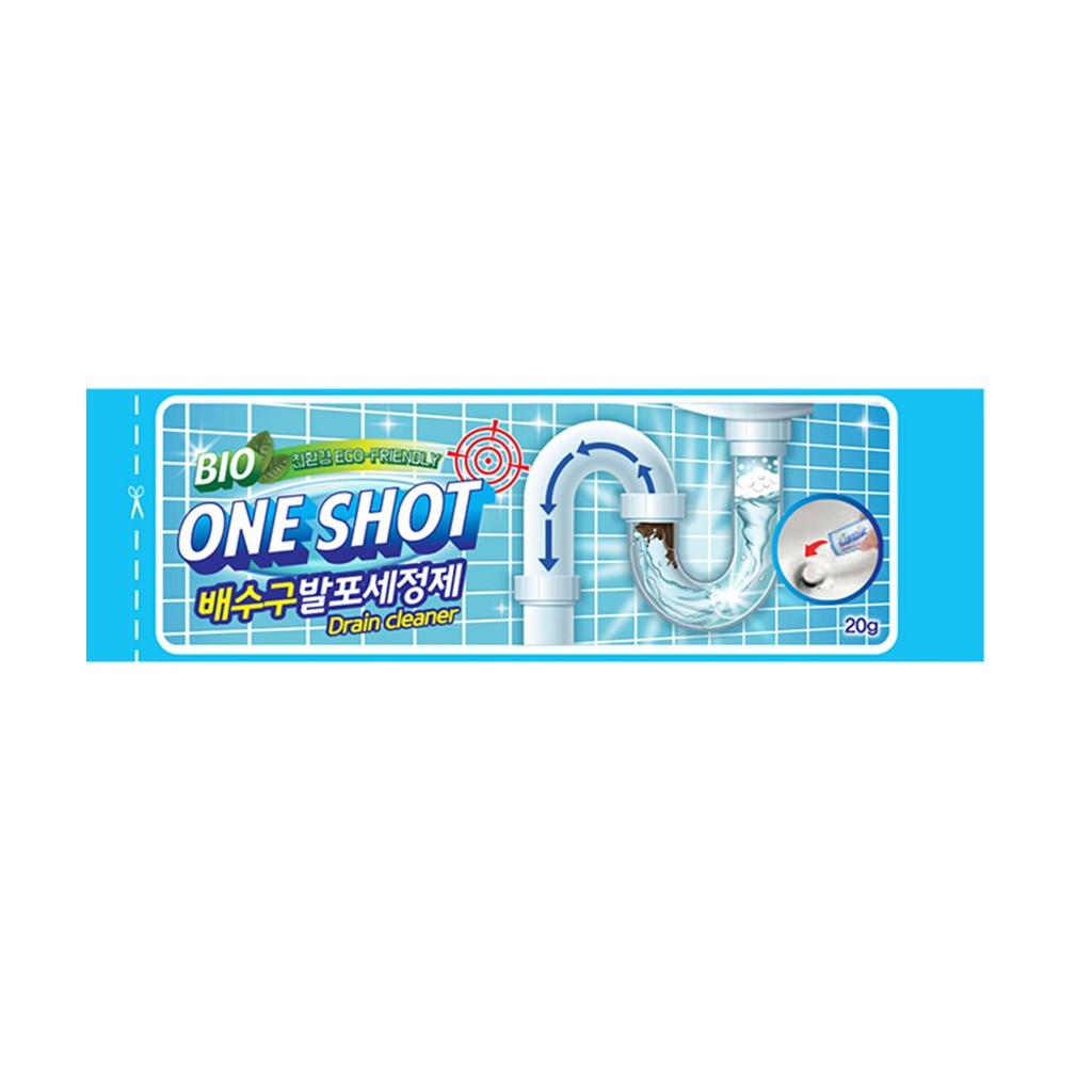 One Shot Drain Cleaner (EcoFriendly 20g) Shopee Malaysia