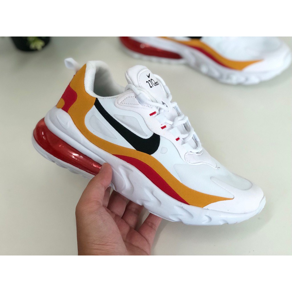 nike 270 yellow red