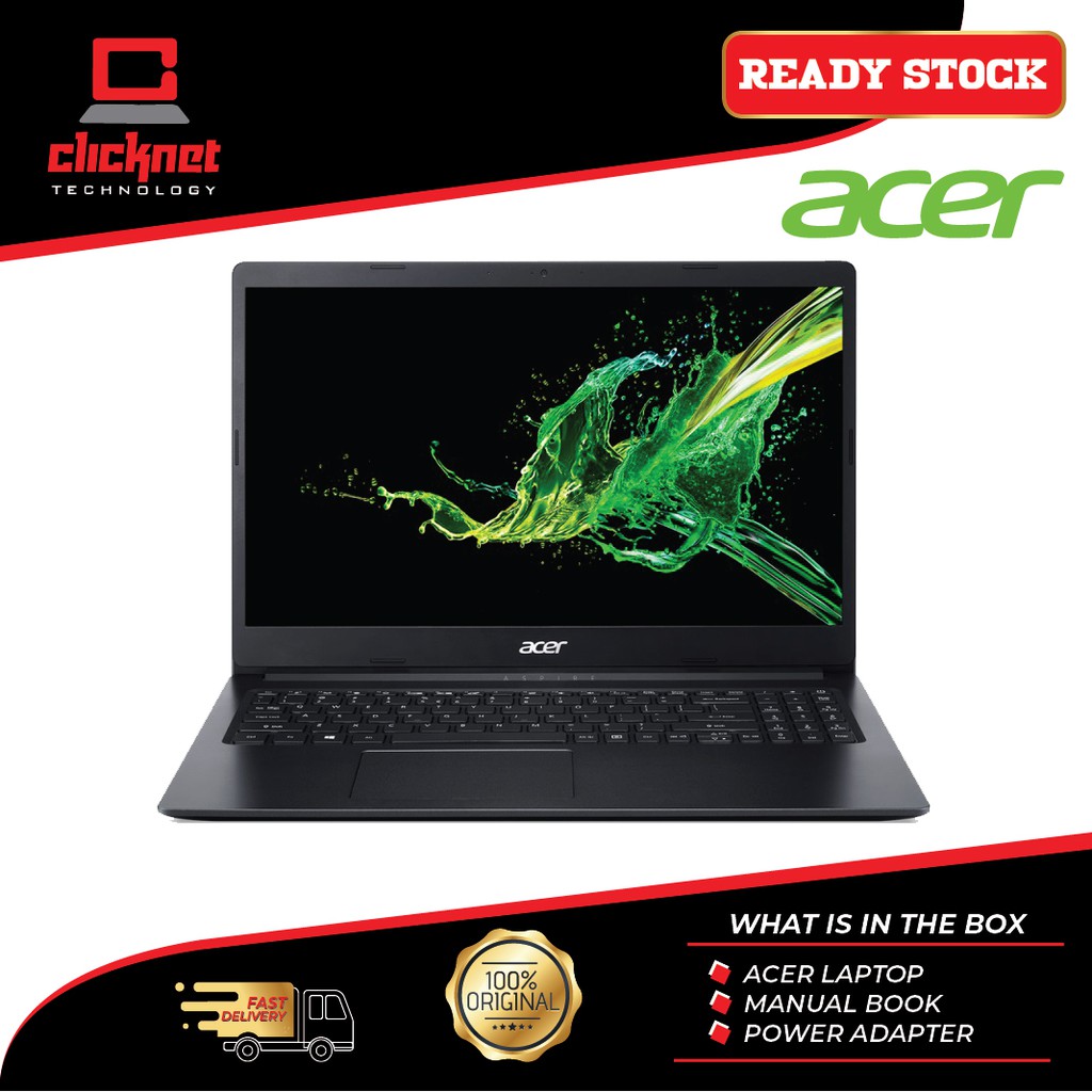 Acer Aspire Laptop 3 A315-57G-57L2 15.6'' FHD Obsidian 