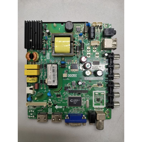 Hisense LED 32" TV Model: 32D50 / Main Board: TP.VST59S.PB817 / Ribbon ...