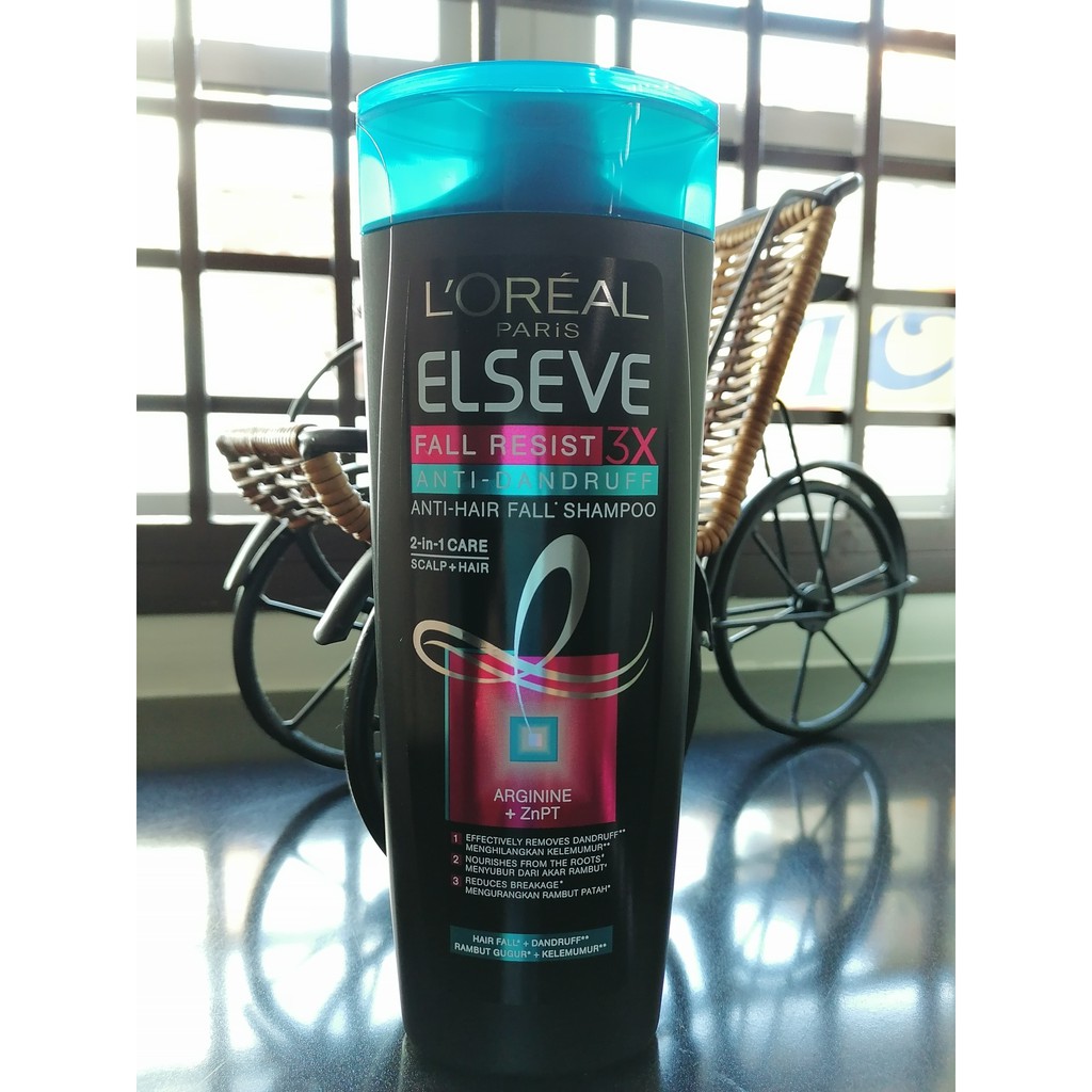 Loreal Paris Fall Resist 3X Anti Dandruff Anti Hair Fall Shampoo (360ml