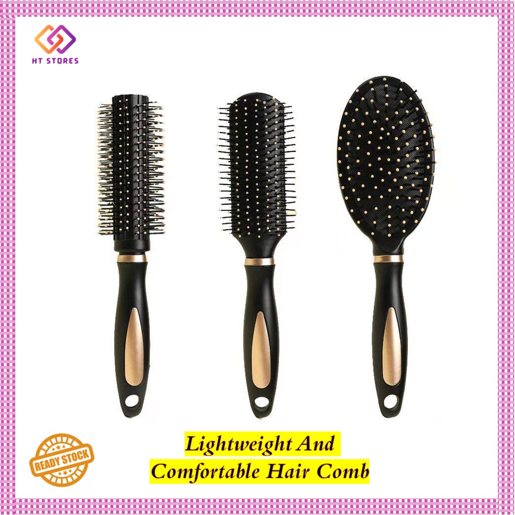 Hair Comb Sikat Rambut Anti Static Comb Fashion Hair Brush 气囊气垫按摩梳子 |  Shopee Malaysia