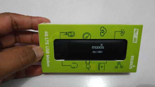 Maxis 4g Usb Dongle Broadband Zte Mf833v Unlocked Shopee Malaysia