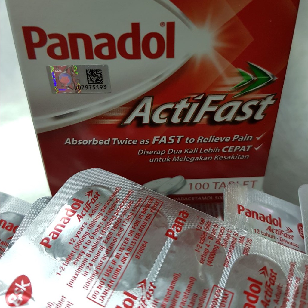 Actifast功效 panadol Panadol 650mg