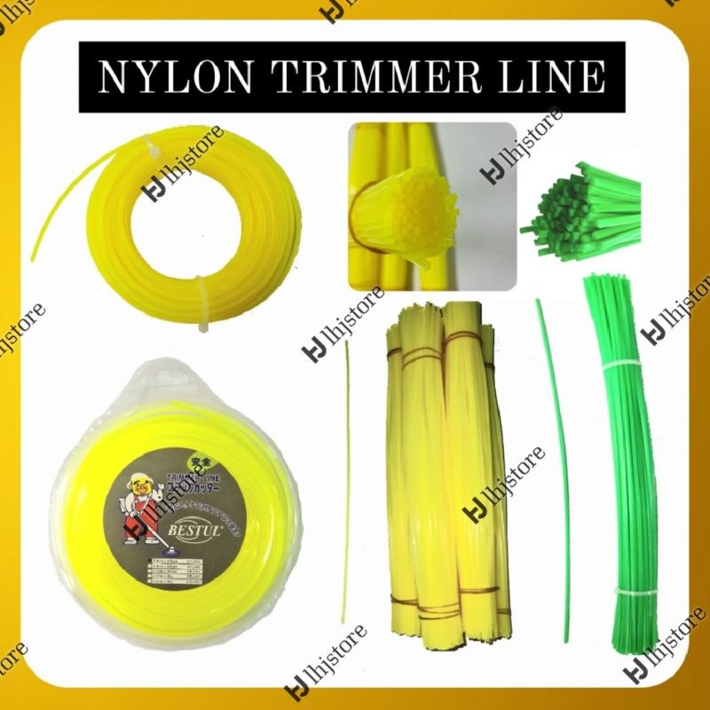 2.4mm / 3.0mm SAWMASTER / STAG / ACTIV / ARACUT / NYLON TRIMMER LINE / TALI POTONG RUMPUT / MESIN MEMOTONG RUMPUT / 割草绳