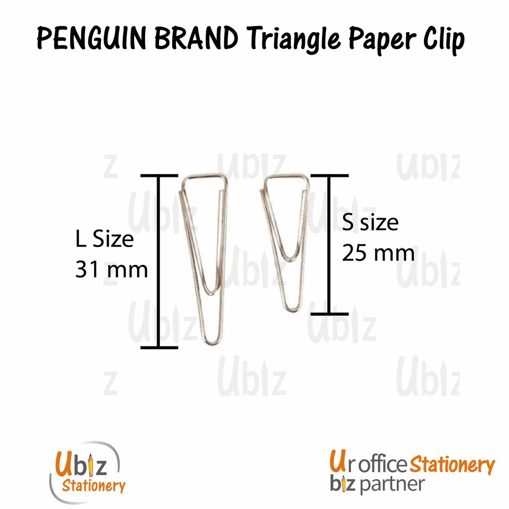 Triangle Paper Clip 25mm 31mm 1 Unit Shopee Malaysia