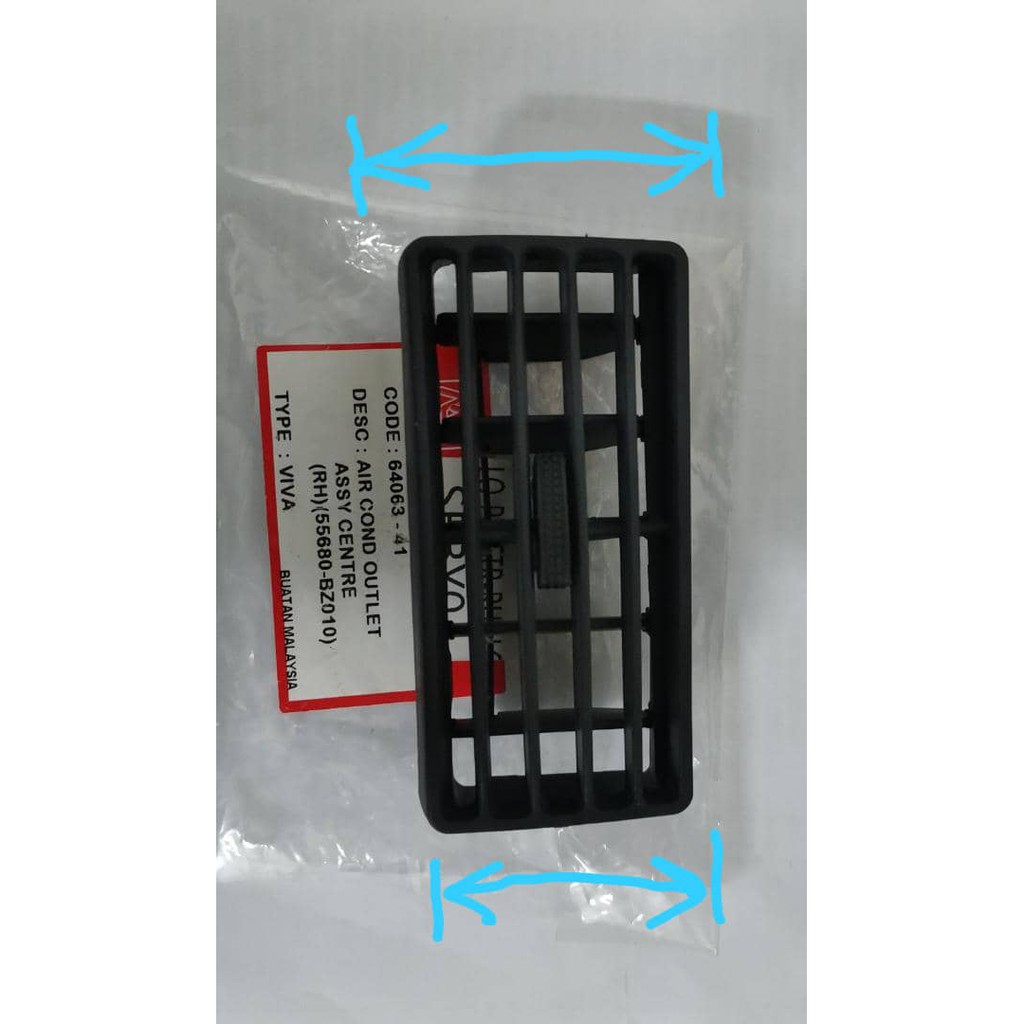 Air Cond Outlet Vent Louver Center Right Perodua Viva Shopee Malaysia