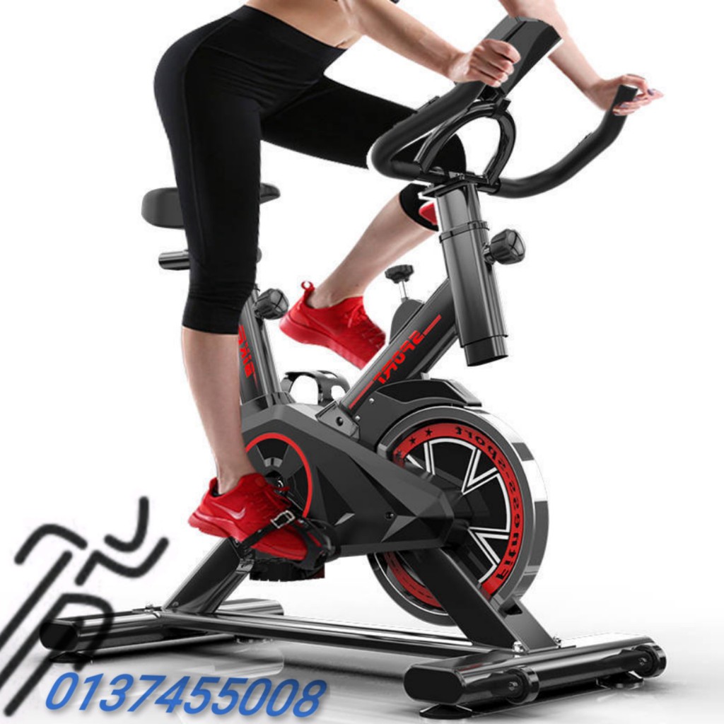 [READY STOCK] Spinning Bike Stationary Cardio Exercise Bike Mini spin bike Spinning Bike Fitness Equipment Indoor Training Bike Exercise Bike