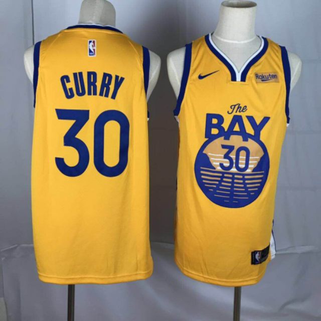 golden state warriors yellow jersey