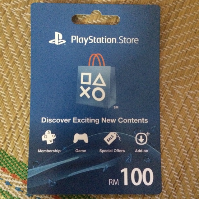 100 psn card