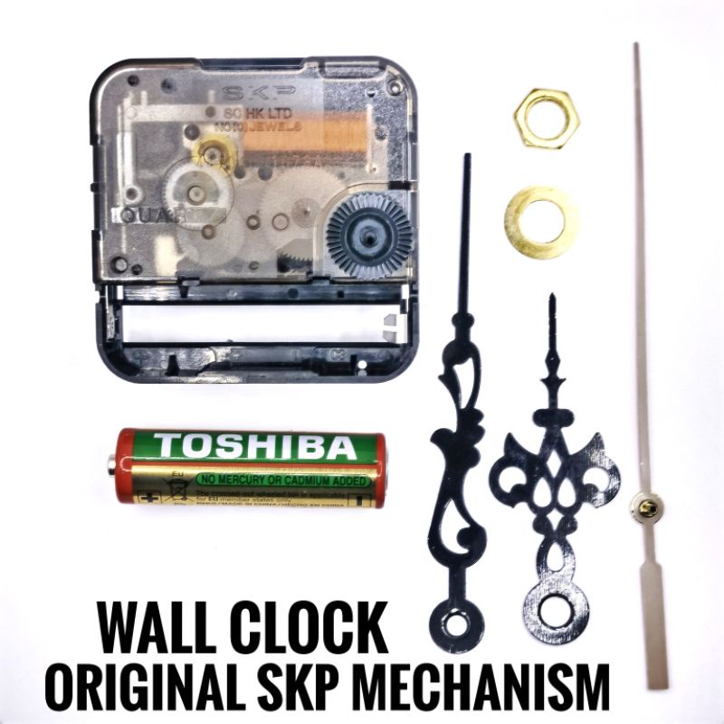 ORIGINAL SKP (for Seiko,Orient) Quartz Wall Clock Spindle Mechanism Repair  Kit | Shopee Malaysia