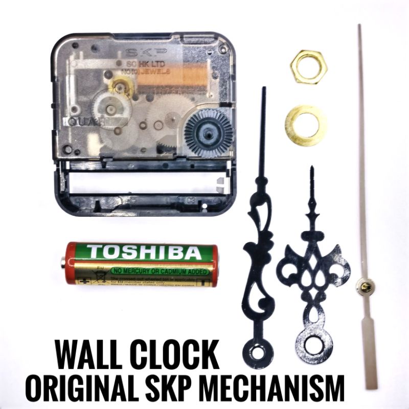 ORIGINAL SKP (for Seiko,Orient) Quartz Wall Clock Spindle Mechanism