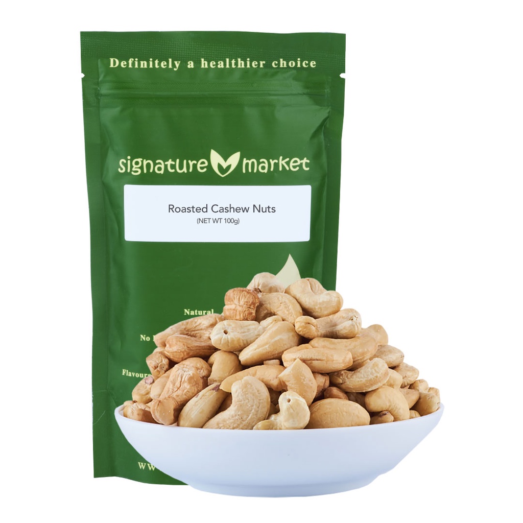 Signature Market Roasted Cashew Nuts (100g) | Shopee Malaysia