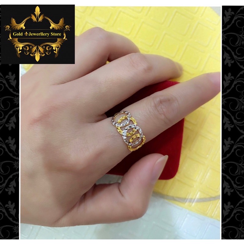 Emas916 Tulen Cincin Audi Bajet Tanpa Upah Tanpa Gst Shopee Malaysia