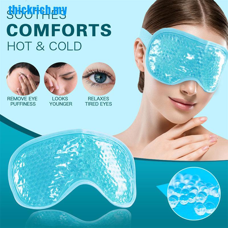 【good】Gel Eye Mask Cold Pack Warm Hot Heat Ice Cool Compress Soothing ...