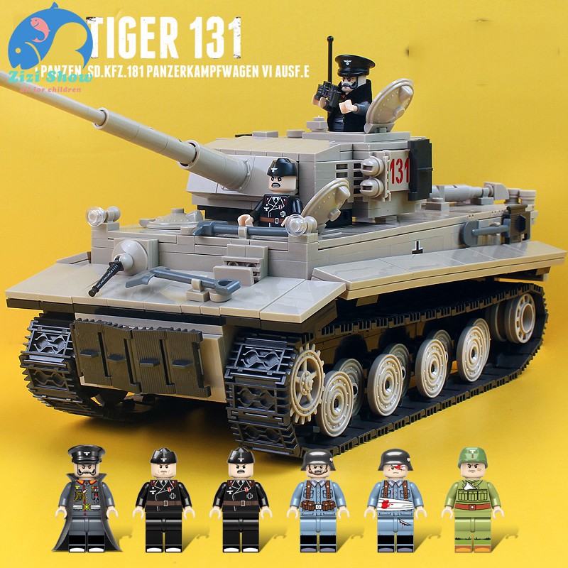 tank tiger lego