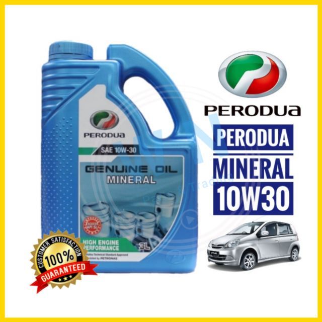 ENGINE OIL PERODUA 10W30 3 LITER  Shopee Malaysia