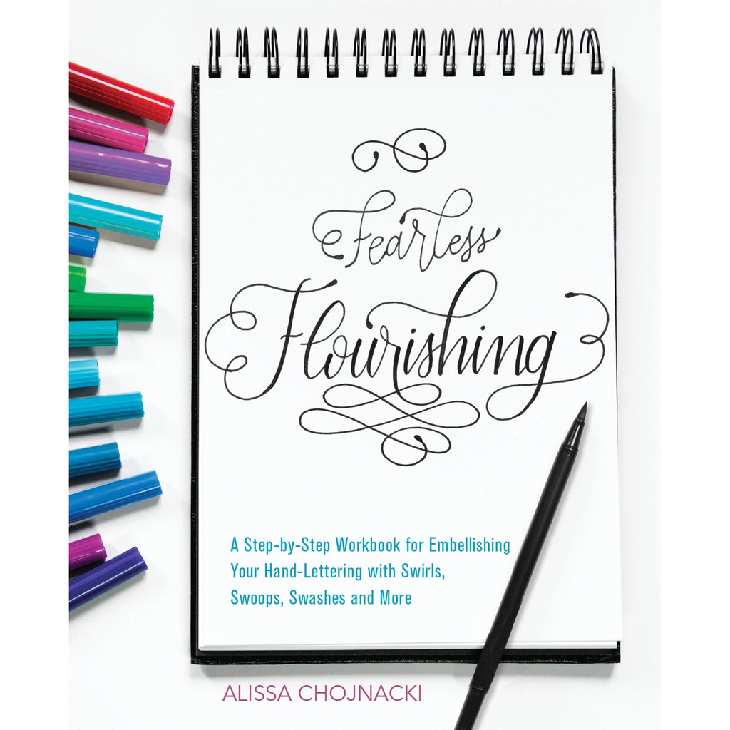 hand lettering workbook