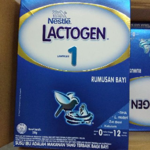 Lactogen Langkah 1 350g (New Packing 