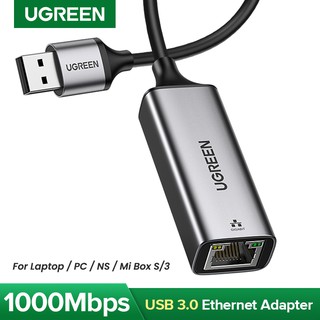 UGREEN USB Ethernet Adapter USB 3.0  Network Card to RJ45 Lan for Lenovo Dell