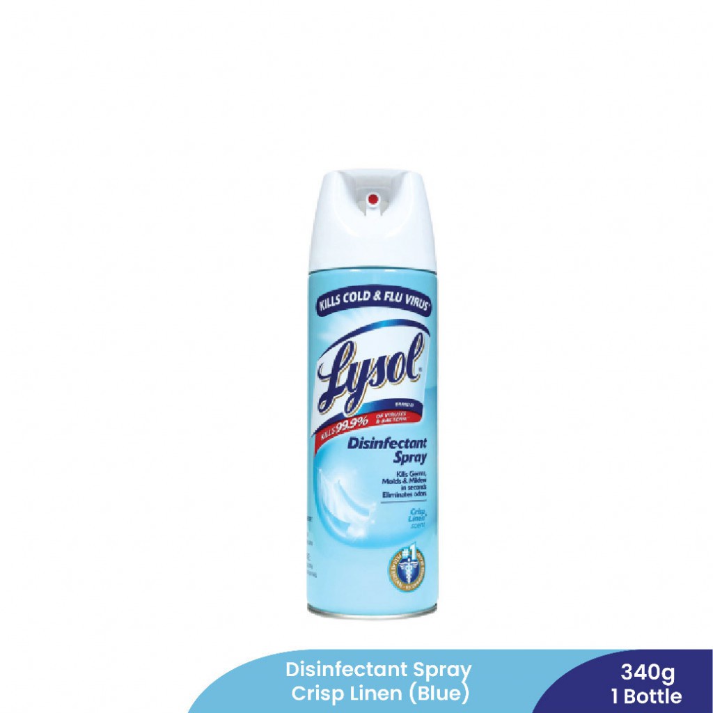 Lysol Disinfectant Spray Crisp Linen (340g) Shopee Malaysia