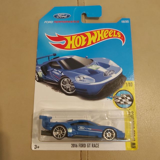 hot wheels 2016 ford gt race