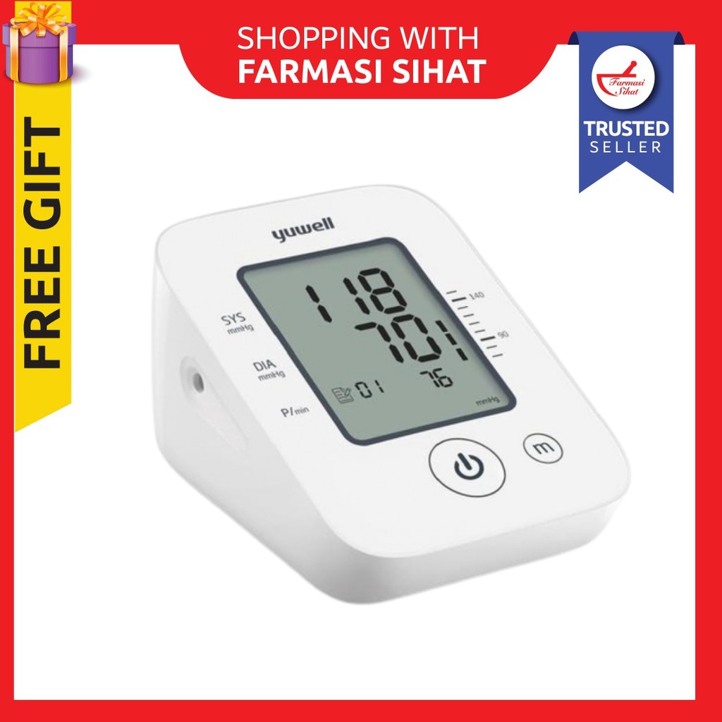 YUWELL Electronic Blood Pressure Monitor YE660D Shopee Malaysia