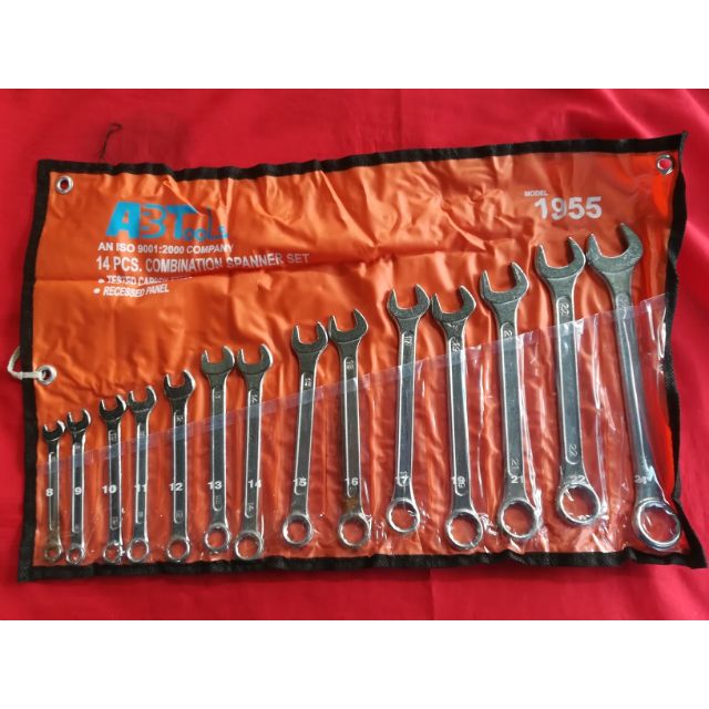 Be H Common Ring Spanner Wrench Set Shopee Malaysia