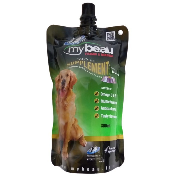 MYBEAU Dog Vitamin & Mineral Tasty Oil Dog Supplements | Shopee Malaysia