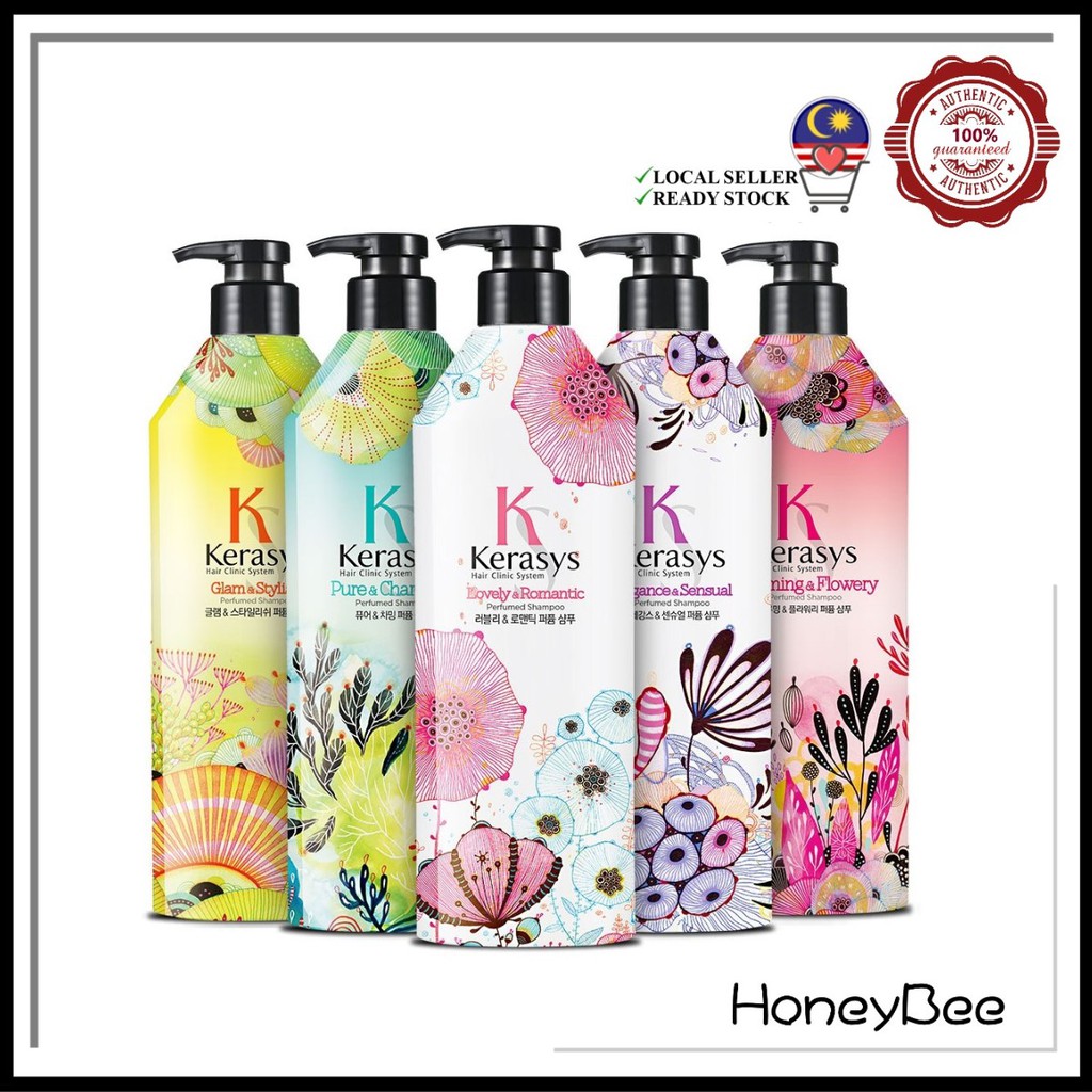 Kerasys Perfume Shampoo / Conditioner 600ml (Korea Aekyung) Shopee
