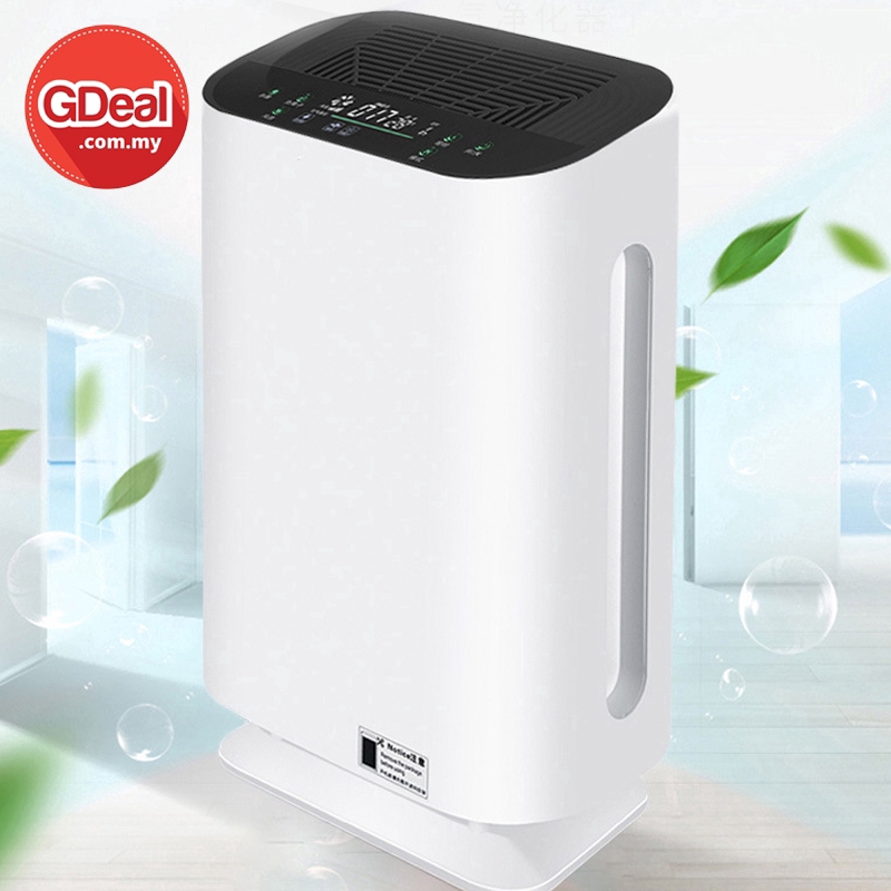 GDeal Smart Indoor Home Fresh Air Negative Ion HEPA Filter Technology Purifier Penapis Udara ڤناڤيس اودارا