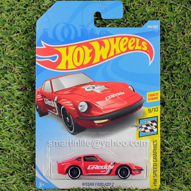 hot wheels nissan fairlady z red