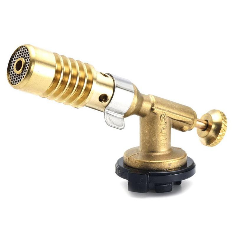 Heavy Professional New Welding Nozzle Flame Butane Gas Torch High Temperature Brass Turbo Brazing Solder Plumbing Sol... - Image 4