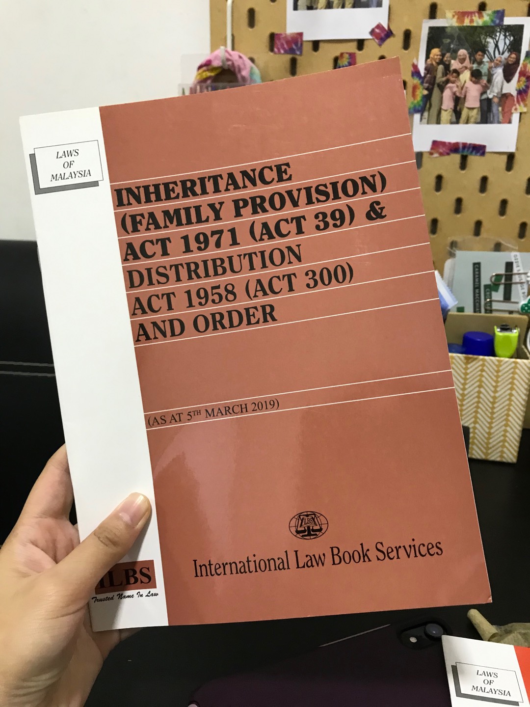 Inheritance Family Provision Act 1971 Act 39 Distribution Act 1958 Act 300 And Order As At 5th March 2019 Shopee Malaysia