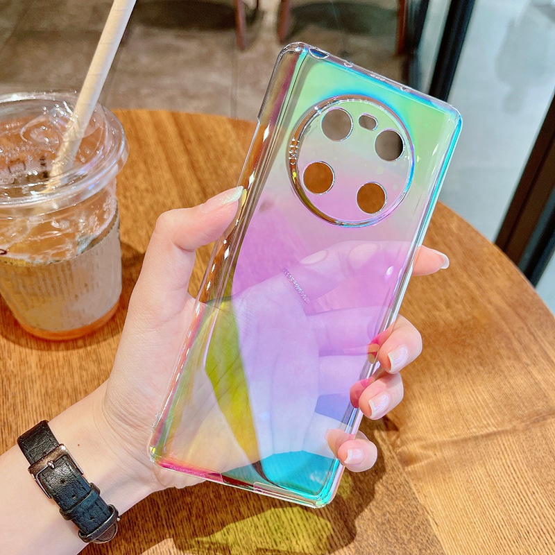 Multi Essential VIVO Y11S Y12S Y20S Y20 Y20i Y11 Y12 Y15 Y17 Laser Phone Case Y51 Y31 X70 Pro Luxury Colorful Rainbow... - Image 5