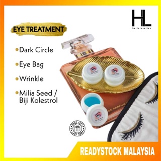 Eye Treatment ZIESHA BEAUTY |Eyebag|Dark Circle|Biji Kolestrol|Eye Wrinkle|Hitam Bawah Mata|Krim Mata Panda|Eye Serum