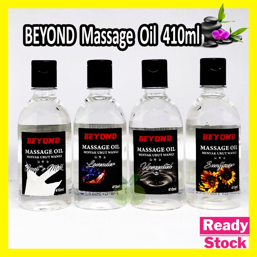 Beyond Massage Oil 410ml | Minyak Urut | Minyak Spa | Unscented | Sun Flower | Lavender…