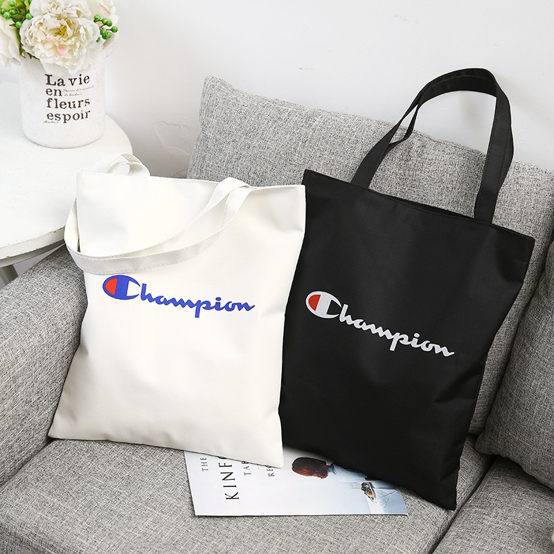 white champion bag